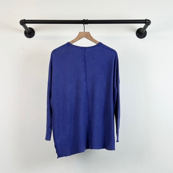 NWT Urban Outfitters Out From Under Ava Asymmetrical Tunic Top Indigo - Picture 5 of 6